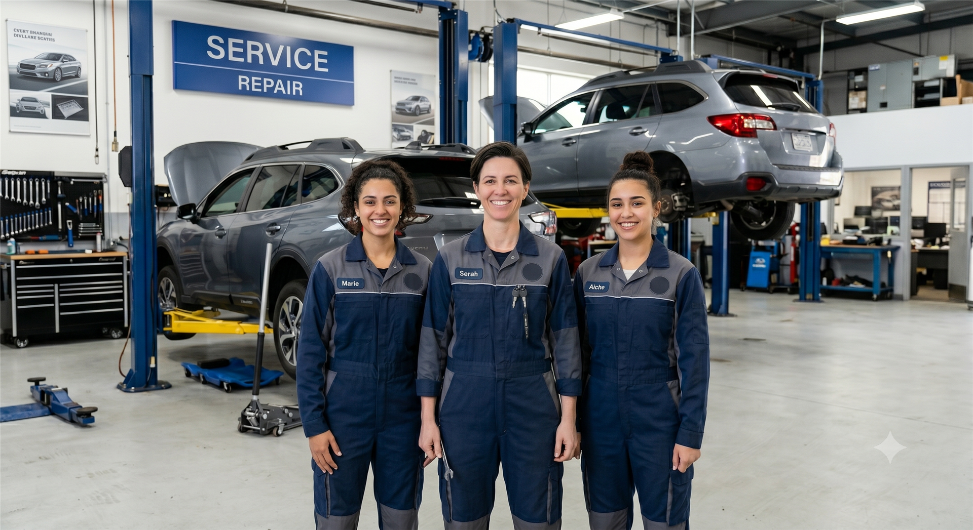 Who founded Suburb Service, and Why Is Our Subarushop women-led?